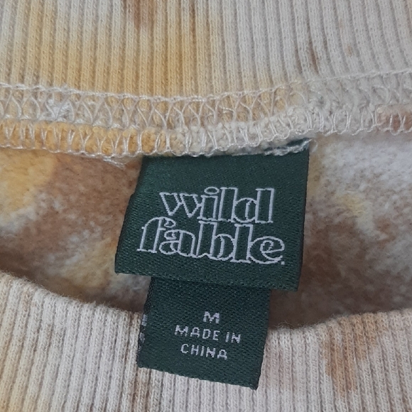 Wild Fable Women's M Multicolor Tie-Dye Crewneck Sweat Shirt - Picture 2 of 12